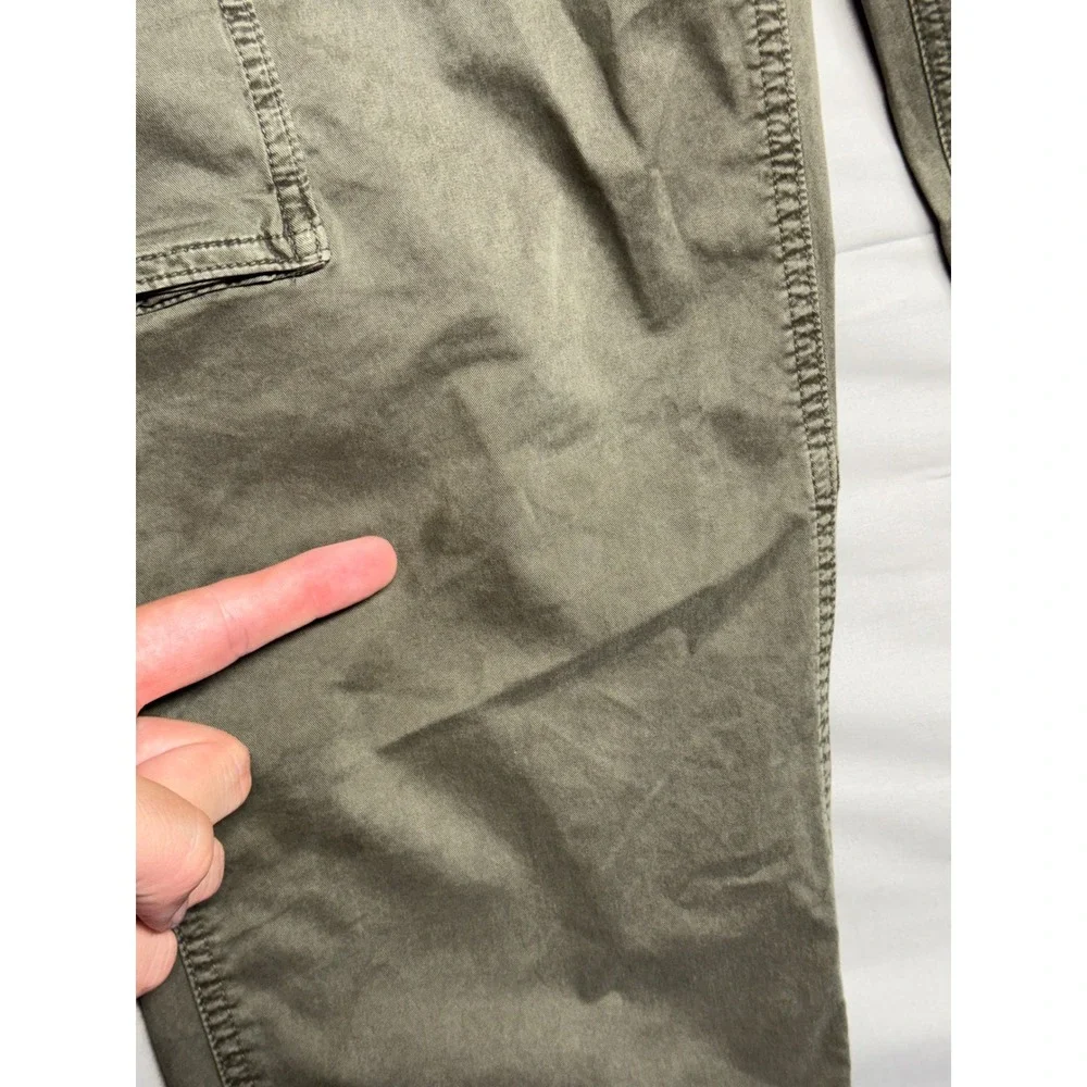 American Eagle Flex Cargo Pants Mens 28x32 Olive Green Straight Leg